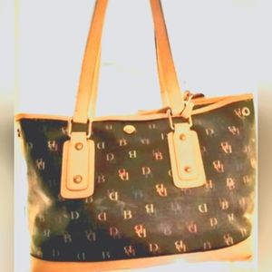 Dooney & Bourke Muticolor Rainbow Zipper Bag Y2K